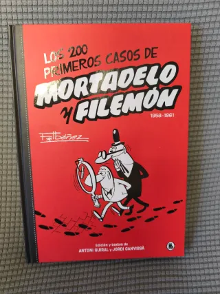 Los 200 casos de Mortadelo y Filemón.  Tapa dura.
