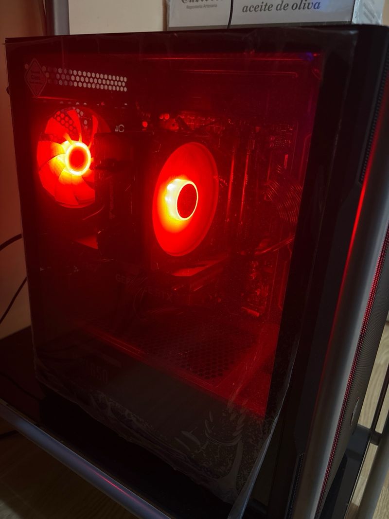 MSI Ordenador de sobremesa Negro/Rojo afbeelding 2
