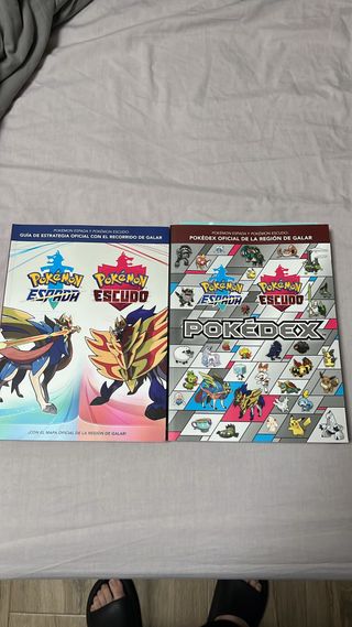 Lote Pokémon Espada y Escudo Guía y Pokédex