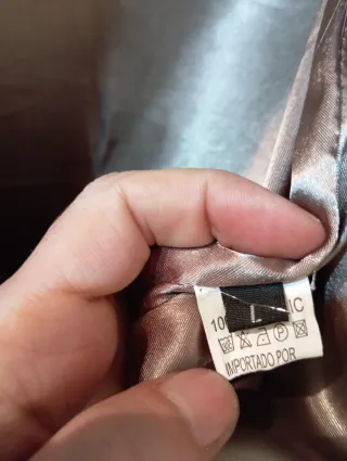 Chaqueta corta de pelo sintético