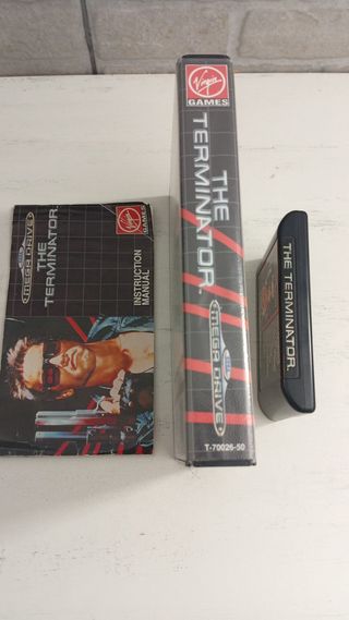 The Terminator CIB Completo Sega Mega Drive