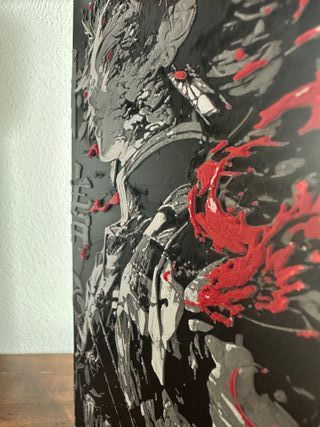 Quadretto Tanjiro Kamado Srampato in 3D