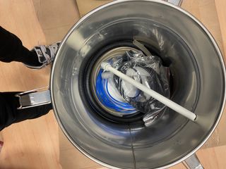 Maquina de recubrimiento en polvo