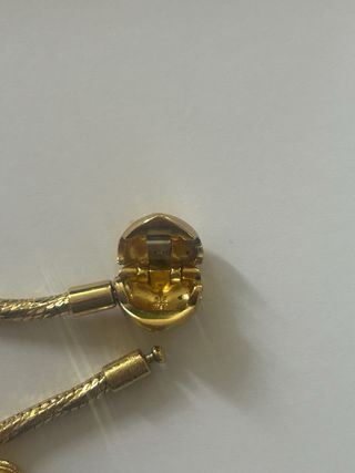 Pulsera Pandora Corazón Dorada