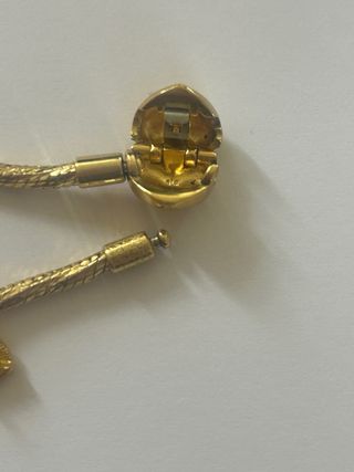 Pulsera Pandora Corazón Dorada