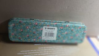 Estuche floral vintage