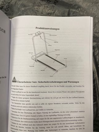 Cinta de correr plegable