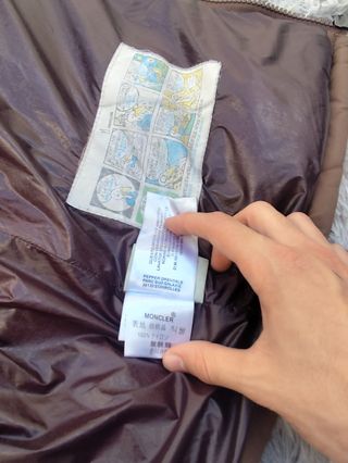 Chaqueta Moncler Marrón Talla M de Hombre