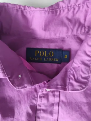 Camisa Polo Ralph Lauren Mujer Rosa