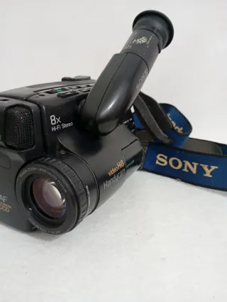 Cámara Sony Video Hi8 Handycam Vintage
