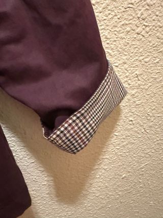 Parka mujer vino tinto