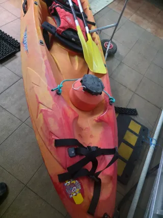 Kayak Doble Ocean Duo Naranja