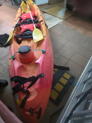 Kayak Doble Ocean Duo Naranja