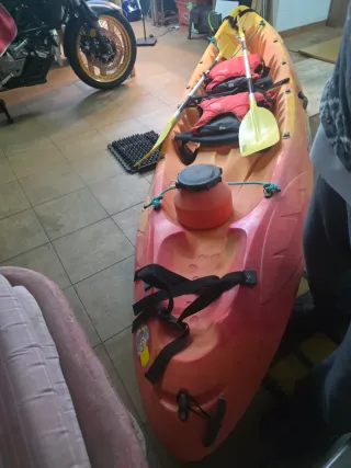 Kayak Doble Ocean Duo Naranja
