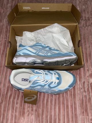 Asics Gel NYC Azules y Blancas