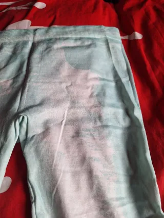 Leggings capri mujer tie dye verde