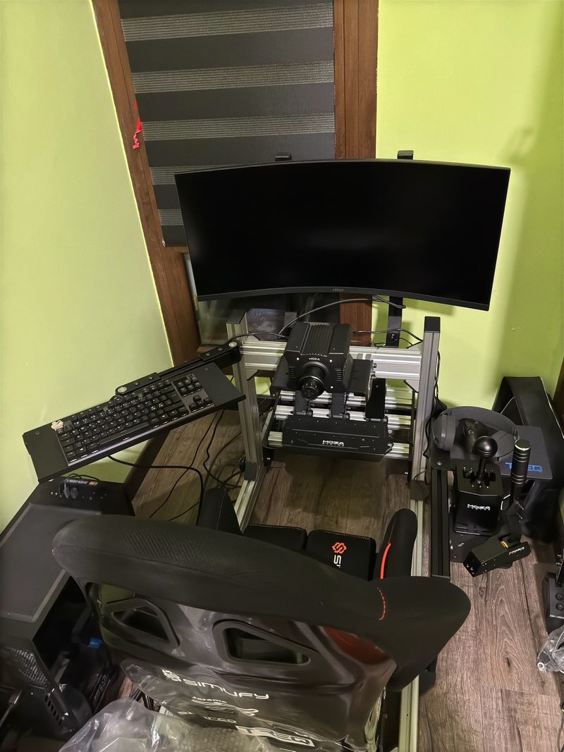 Cockpit Simracing Moza R12 V2 afbeelding 2