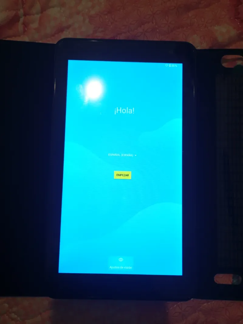 Tablet Infantil Azul