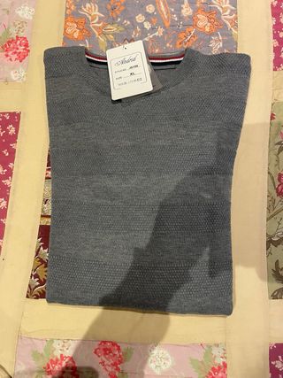 Jersey gris hombre talla XL