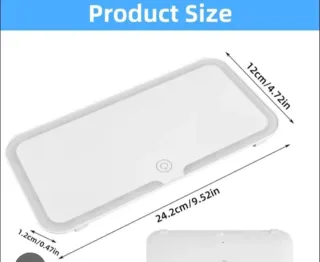 Espejo LED táctil para coche / Maquillaje