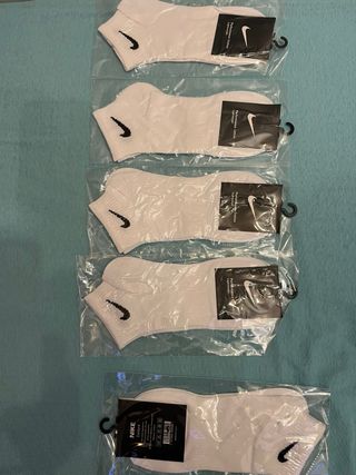 Calcetines Nike Tobilleros Blancos Talla Única
