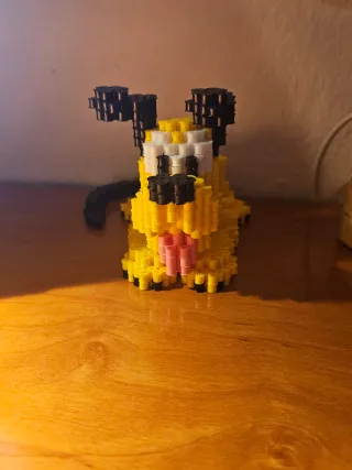 Figura 3D Pluto Hama Beads
