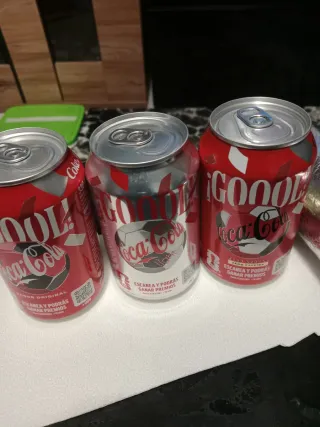 3 Latas Coca-Cola FIFA Gool Mundial 2026