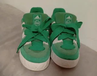 Adidas Scarpe Verdi e Bianche