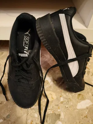 Zapatillas Puma Niña Negras