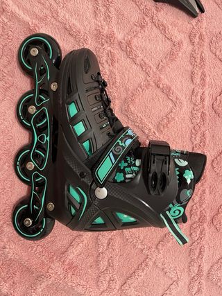 Patines en línea y protecciones