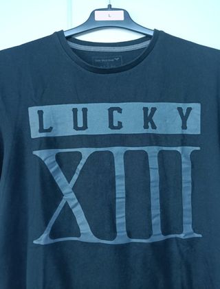 Camiseta Negra Cedar Wood State Talla S Algodón