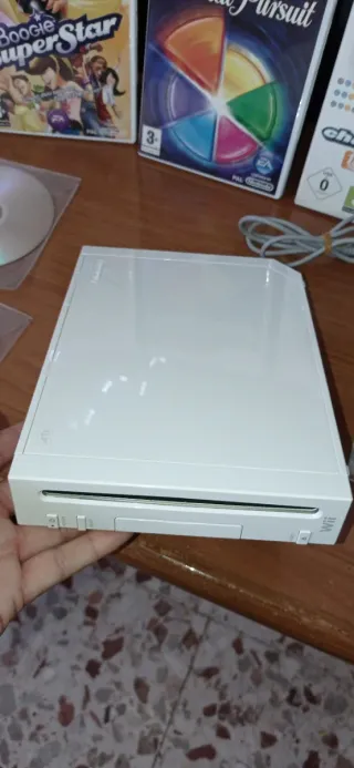 Lote Nintendo Wii con 6 giochi e accessori originali