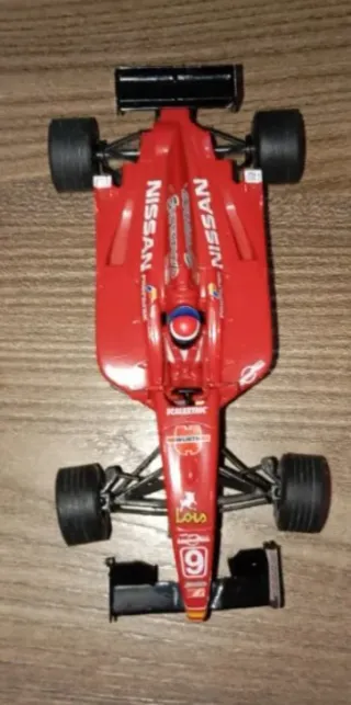 Coche Scalextric F1 Nissan Rojo