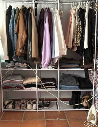 Armario Portátil Metálico y Plástico