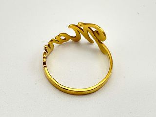 anillo oro 18k