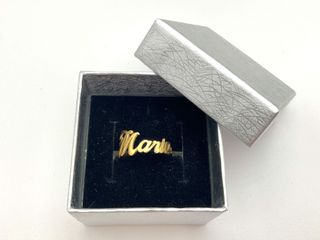 anillo oro 18k