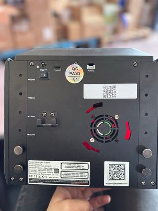 Grabador Láser AlgoLaser Pixi Negro 3w