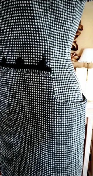 Vestido tweed invierno Purificación García