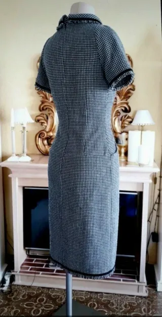 Vestido tweed invierno Purificación García