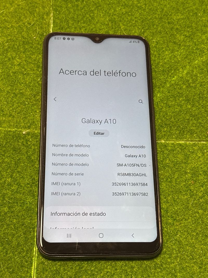 Samsung Galaxy A10 Negro afbeelding 3