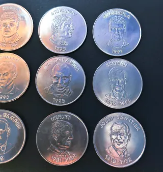 41 Monedas *5,7 onzas* Plata Fina