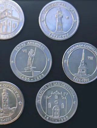 41 Monedas *5,7 onzas* Plata Fina