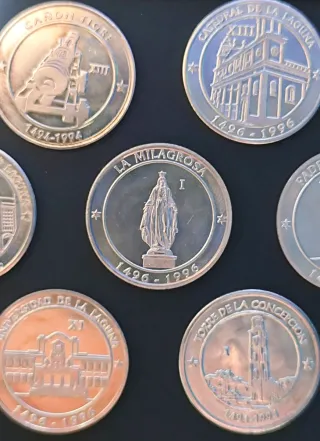 41 Monedas *5,7 onzas* Plata Fina