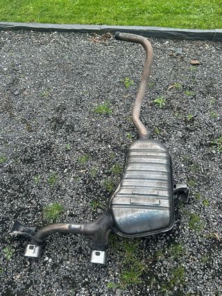 Tramo final escape Megane 2 RS