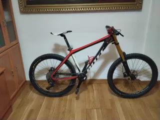 Bicicleta carbono cambios XT 200€ entrega en mano