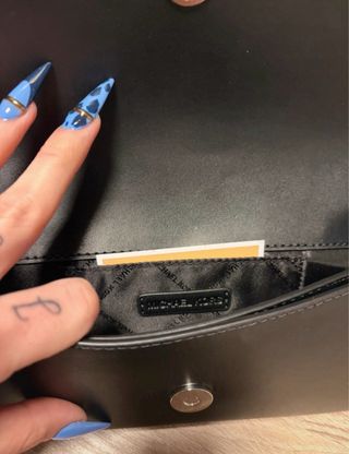 Bolso Michael Kors Negro con Brillantes