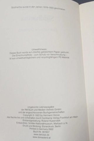 Estuche 6 Libros Hermán Hesse ( Alemán ).