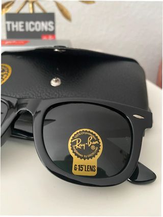 Occhiali da sole Ray-Ban Wayfarer neri