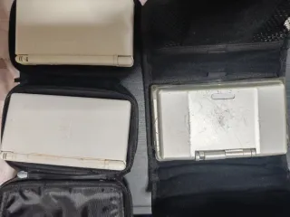 Lote 3 Nintendo DS Plata/Blanco