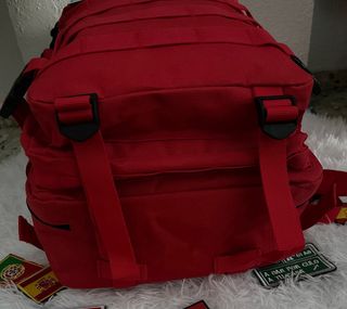 Mochila Táctica ajustable Roja